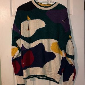 vintage crew neck sweater